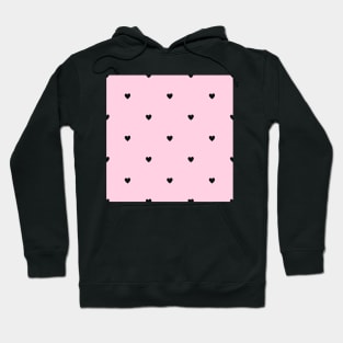 Hearts pattern Hoodie